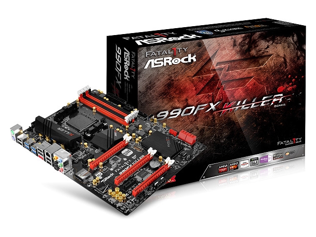ASRock Fatal1ty 990FX Killer AMD 900 シリーズ Socket AM3+対応 AMD 