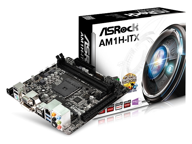 ASRock AM1H-ITX Socket AM1プラットホーム Socket FS1b対応 Mini-ITX