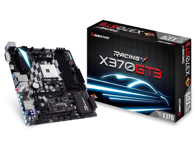 BIOSTAR X370GT3 AMD 300シリーズ Socket AM4対応 AMD X370チップ