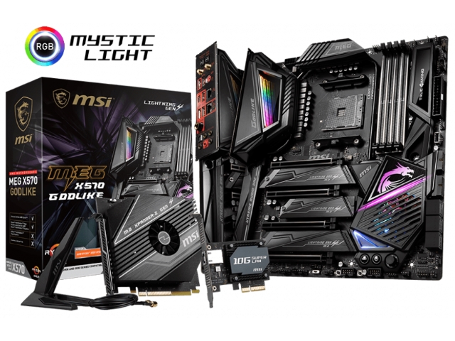 ジャンク品MSI MEG X570 GODLIKE マザーボード MSI MEG X570 GODLIKE AMD 500シリーズ Socket AM4対応 AMD X570チップ
