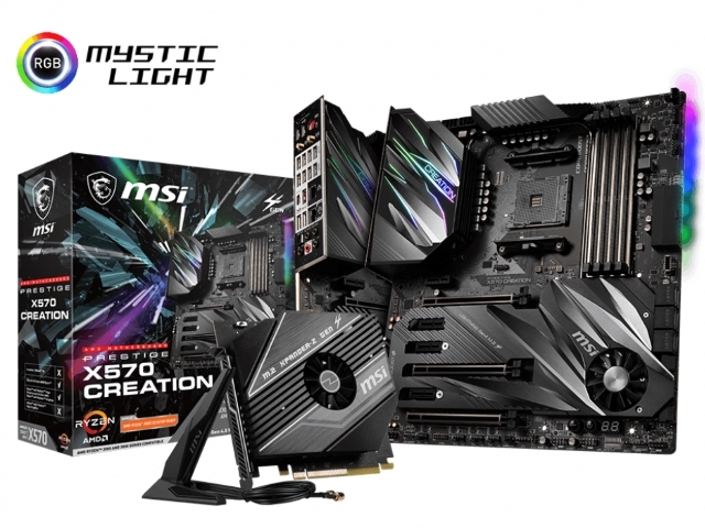 MSI PRESTIGE X570 CREATION AMD 500シリーズ Socket AM4対応 AMD X570