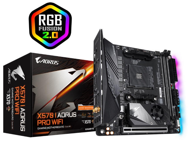 GIGABYTE X570I AORUS PRO WIFI ITX マザーボード GIGABYTE X570 I AORUS PRO WIFI AMD 500シリーズ Socket AM4対応 AMD