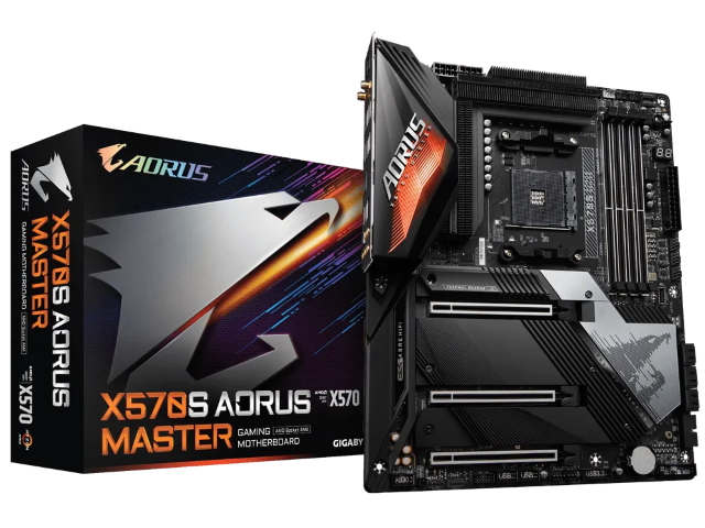 GIGABYTE X570S AORUS MASTER AMD 500シリーズ Socket AM4対応