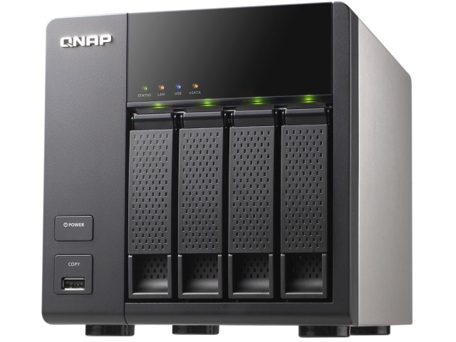 QNAP TS-412 NAS 4ベイ QNAP TS-412 (ホーム&SOHO向けオールインワン 4 ベイ NAS サーバー