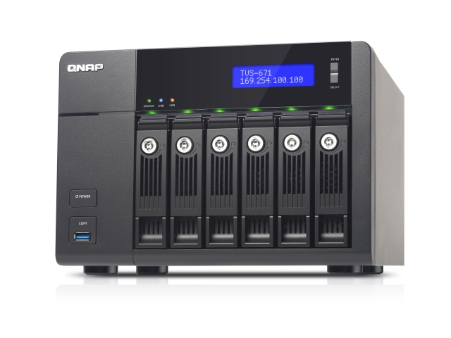 QNAP TVS-671 TVS-x71シリーズ 中小企業および SOHO&ハイエンド