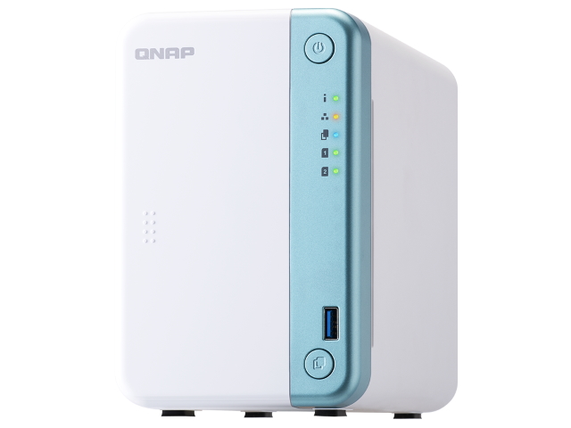 QNAP TS-251D PCIe拡張スロットを備えるマルチメディア 2ベイNAS QNAP TS-251D PCIe拡張スロットを備えるマルチメディア 2ベイNAS