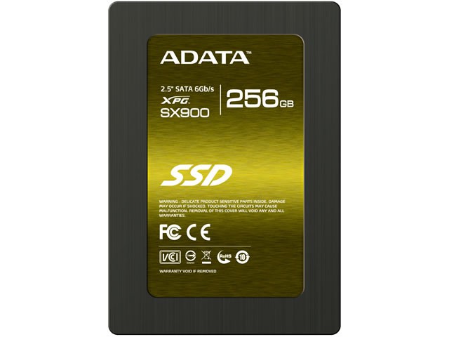内蔵型SSD ADATA XPG SX900 256GB MLC SSD ADATA XPGシリーズ SX900 SSD 256GB ASX900S3-256GM-C - 製品詳細