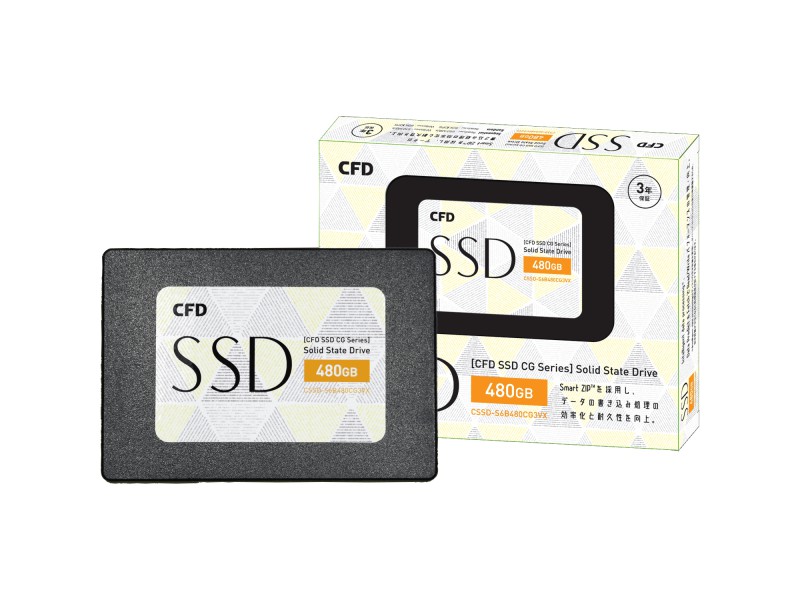 CFD CSSD-S6B480CG3VX CG3VX - 製品詳細 | パソコンSHOPアーク（ark）