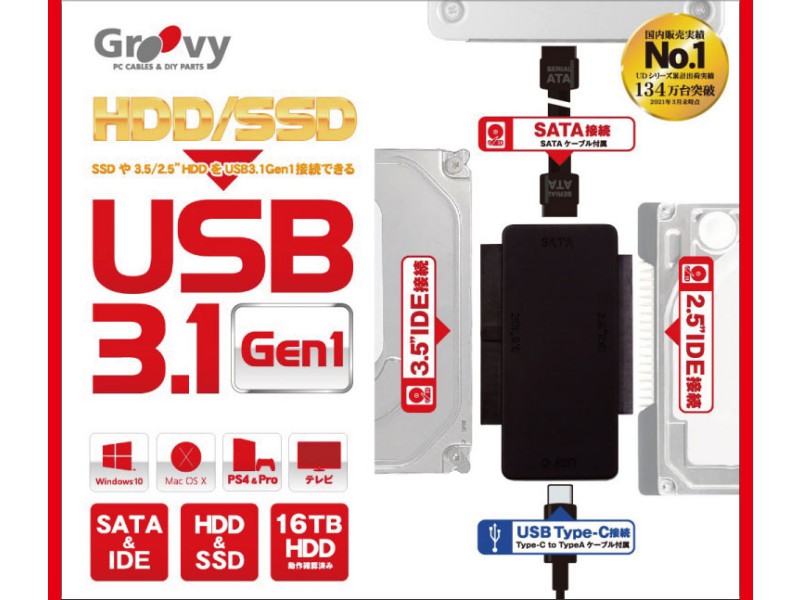 Groovy UD-3102SAIDE - 製品詳細 | パソコンSHOPアーク（ark）