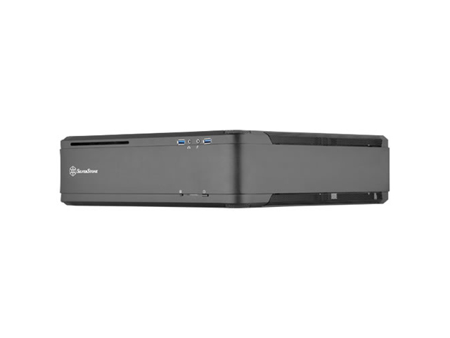 SilverStone SST-FTZ01B Fortress Mini-ITX対応、アルミ一体成型