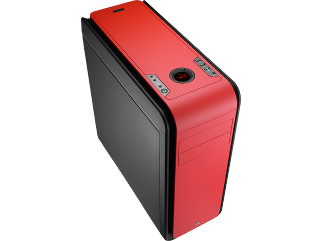 Aerocool DS 200 Window Red DS 200 赤 ATX対応 マルチファン