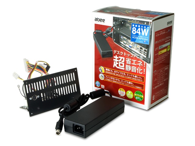 Abee Abee AC84-AP03AA AC ADAPTOR KIT 84W - 製品詳細 | パソコンSHOP