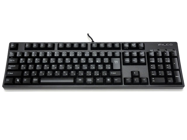 FILCOキーボード工房 カスタムオーダーメイド 黒軸 FILCO 2種類のマクロプログラミングに対応したCHERRY MXスイッチ