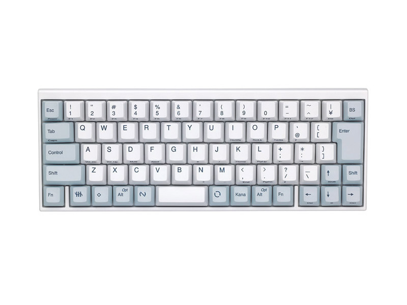 Happy Hacking PFU HHKB Professional JP PD-KB420W Wired Topre