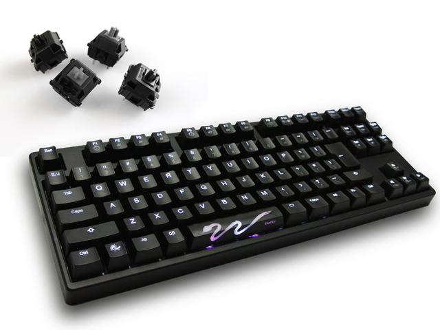 DUCKY CHANNEL Ducky DK9087 Shine3 日本語配列カナ刻印なし 黒軸