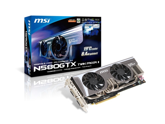 ノゲイラ様2 MSI N580GTX Twin Frozr II OC - 製品詳細 | パソコンSHOPアーク（ark）