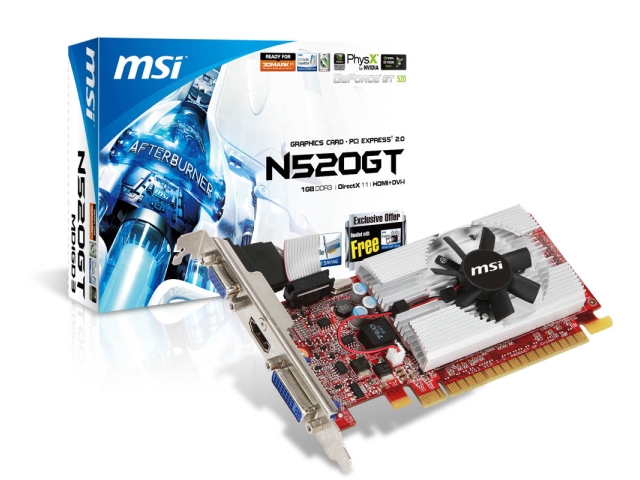 MSI N520GT-MD1GD3 LP - 製品詳細 | パソコンSHOPアーク（ark）