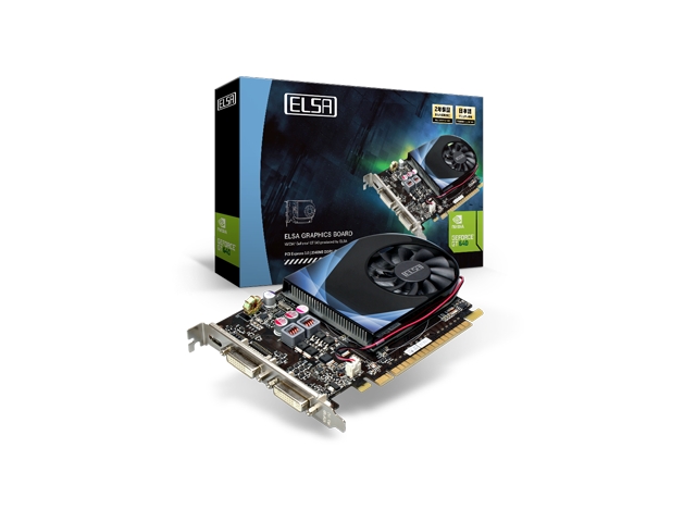 ELSA　GT640　ロープロファイルグラボ 2枚 GeForce GT 640を搭載したロープロファイル仕様のグラフィック
