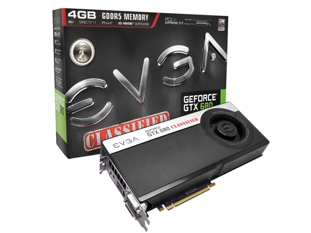 eVGA GeForce GTX 680 Classified (04G-P4-3688 / 国内代理店版