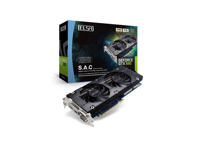 ELSA ELSA GeForce GTX 680 2GB S.A.C GD680-2GERXS - 製品詳細