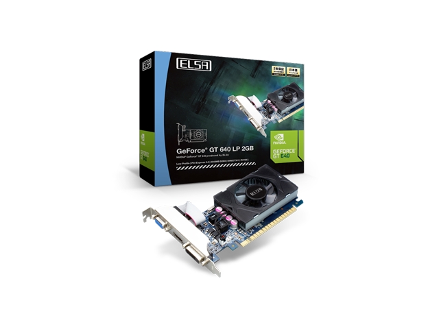 ELSA　GT640　ロープロファイルグラボ 2枚 ELSA GT640 ロープロファイルグラボ 2枚の通販 by