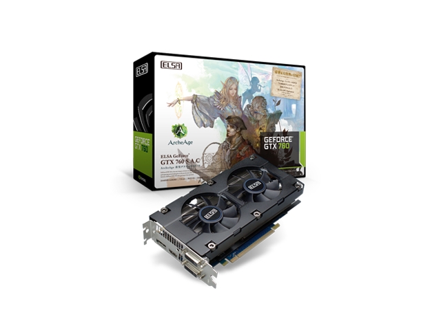 ELSA GD760-2GERX (ELSA GeForce GTX 760 2GB) GeForce GTX 760 2GB