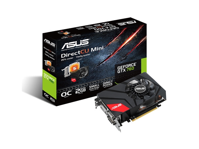 ASUS GTX760-DCMOC-2GD5 DirectCU GeForce GTX 760 2GB 256-bit GDDR5