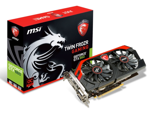 MSI N660GTX Twin Frozr 4S OC V2 Twin Frozr GeForce GTX 660 2GB 192