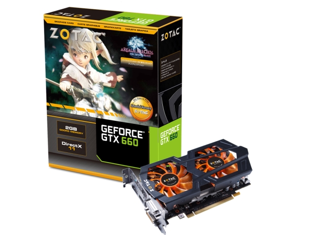 ZOTAC ZTGTX660-2GD5FF14R02 (ZOTAC GeForce GTX 660 DUAL SILENCER