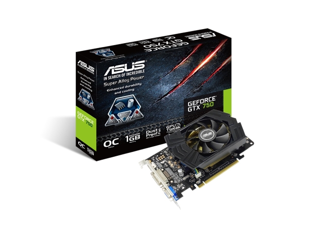 ASUS GTX750-PHOC-1GD5 GeForce GTX 750 1GB 128-bit GDDR5 PCI