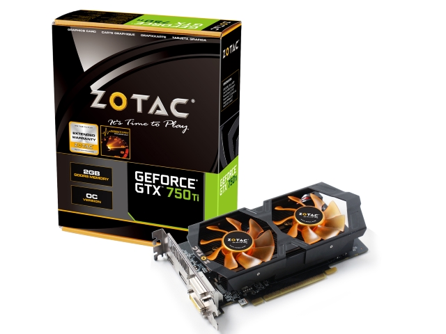 ZOTAC ZT-70602-10M (ZOTAC GeForce GTX 750 Ti 2GB TwinCooler) TWIN
