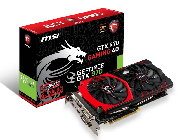 MSI GTX 970 GAMING 4G P Twin Frozr GeForce GTX 970 4GB 256