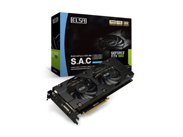 ELSA GD980-4GERXS (ELSA GeForce GTX 980 4GB S.A.C) GeForce GTX 980