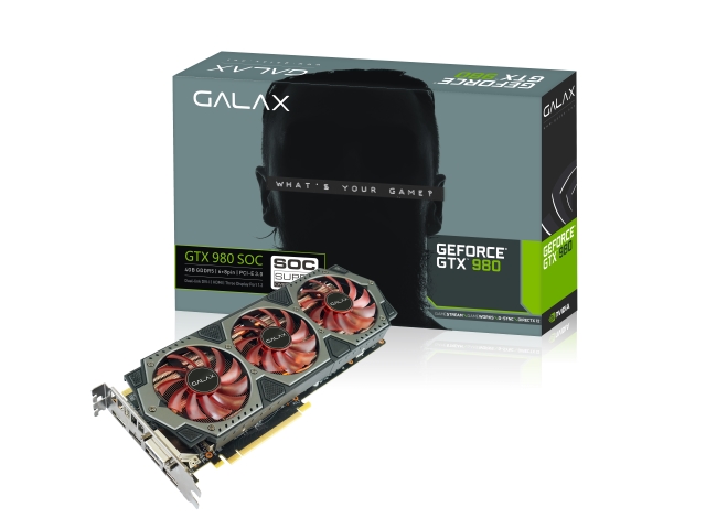 GALAX GF PGTX980-SOC/4GD5 GeForce GTX 980 4GB 256-bit GDDR5 PCI