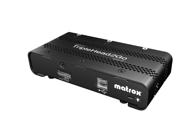 【新品未使用】Matrox グラフィックボックス GXM デジタル版 T2G/D Matrox グラフィックボックス GXM TripleHead2Goデジタル版 T2G