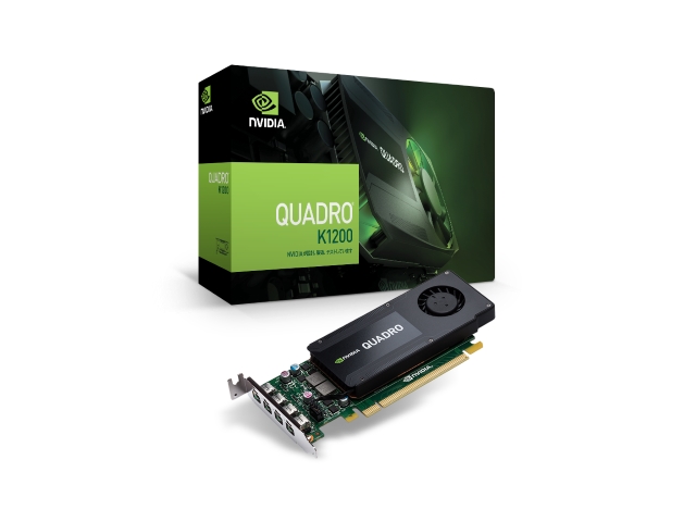 ELSA EQK1200-4GER (NVIDIA Quadro K1200) Quadro K1200 4GB 128-bit