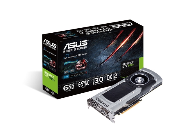 ASUS GTX980TI-6GD5 GeForce GTX 980Ti 6GB 384-bit GDDR5 PCI