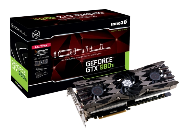 INNO3D C98T3-1SDN-N5HNX (iChill Geforce GTX 980Ti X3 Ultra / 代理