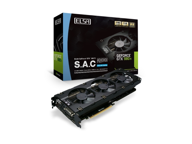ELSA GD980-6GERTS (ELSA GeForce GTX 980 Ti 6GB S.A.C) GeForce GTX