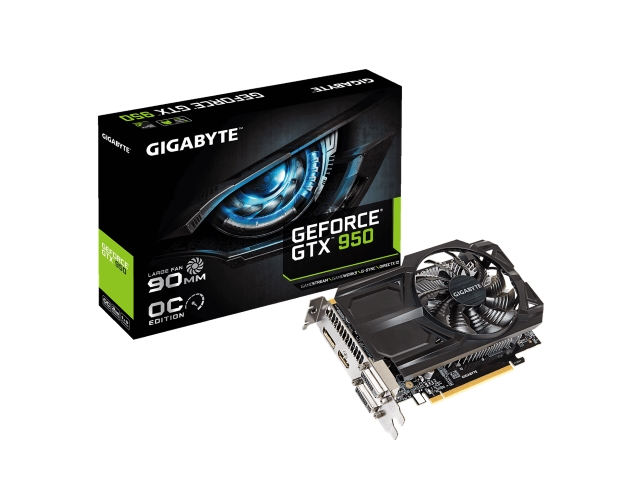 GIGABYTE GV-N950OC-2GD GeForce GTX 950 2GB 128-bit GDDR5 PCI