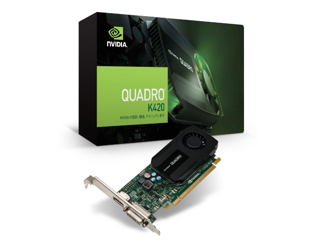 ELSA EQK420-2GER (NVIDIA Quadro K420 2GB) Quadro K420 2GB 256-bit