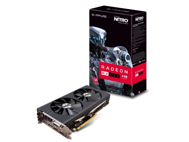 Sapphire NITRO+ Radeon RX 480 　中古 中古】SAPPHIRE NITRO+ RADEON RX 480 8G GDDR5 PCI-E DUAL HDMI