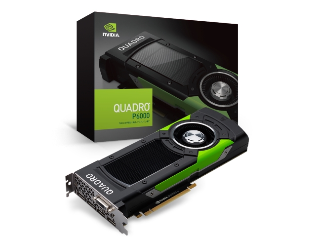 グラフィックボード・グラボ・ビデオカード NVIDIA Quadro P6000 24GB Amazon.com: PNY NVIDIA Quadro P6000 VCQP6000-PB 24GB 384-bit