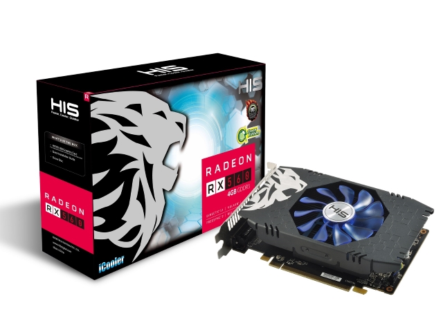 HIS HIS RX 560 GREEN iCooler OC 4GB (HS-560R4SCNR) iCooler