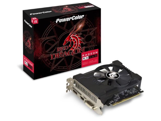 PowerColor RED DRAGON RADEON RX 560 2GB GDDR5 OC V3 (AXRX 560 PowerColor RED DRAGON RADEON RX 560 2GB GDDR5 OC V3 (AXRX 560