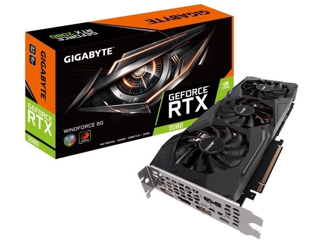 NVIDIA GeForce RTX 2080 8GB GDDR6 Graphics Card GV