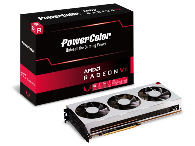 PCパーツ PowerColor AMD Radeon VII 16GBHBM2-3DH Open Box: PowerColor Radeon VII Graphics Card AXVII 16GBHBM2