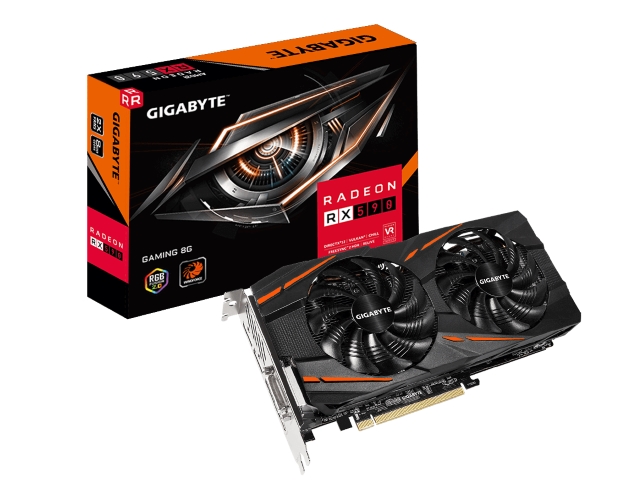 GIGABYTE Radeon™ RX 590 GAMING 8G WINDFORCE RADEON RX 590 8GB 256 