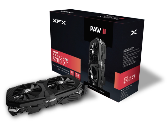 XFX RADEON RX 5700 XT 8GB GDDR6 RAW II RAW Edition RADEON RX 5700