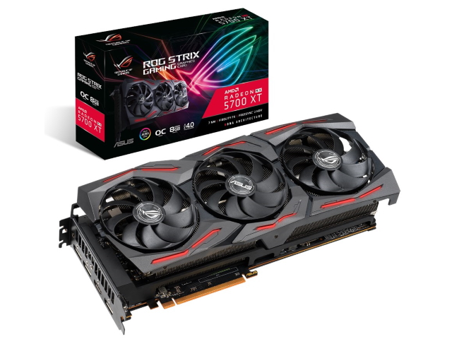 ASUS ROG-STRIX-RX5700XT-O8G-GAMING 本体 ASUS ROG-STRIX-RX5700XT-O8G-GAMING STRIX シリーズ RADEON RX 5700